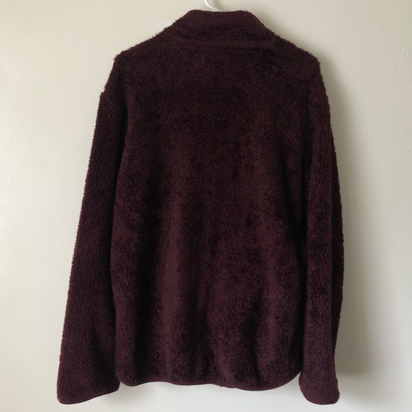 Goodfellow & Co. Fluffy Burgundy Jacket - Picture 4 of 5